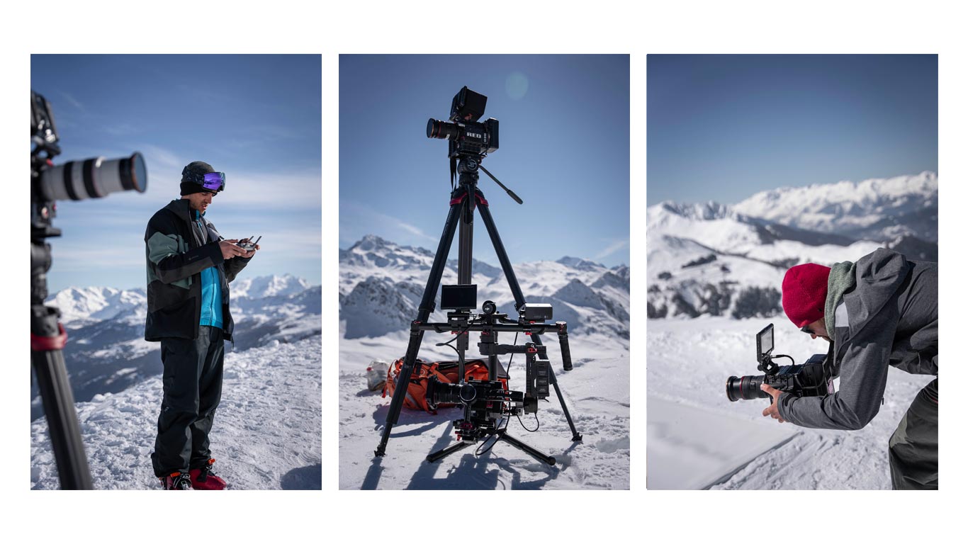 materiel pour le projet danse à la plagne