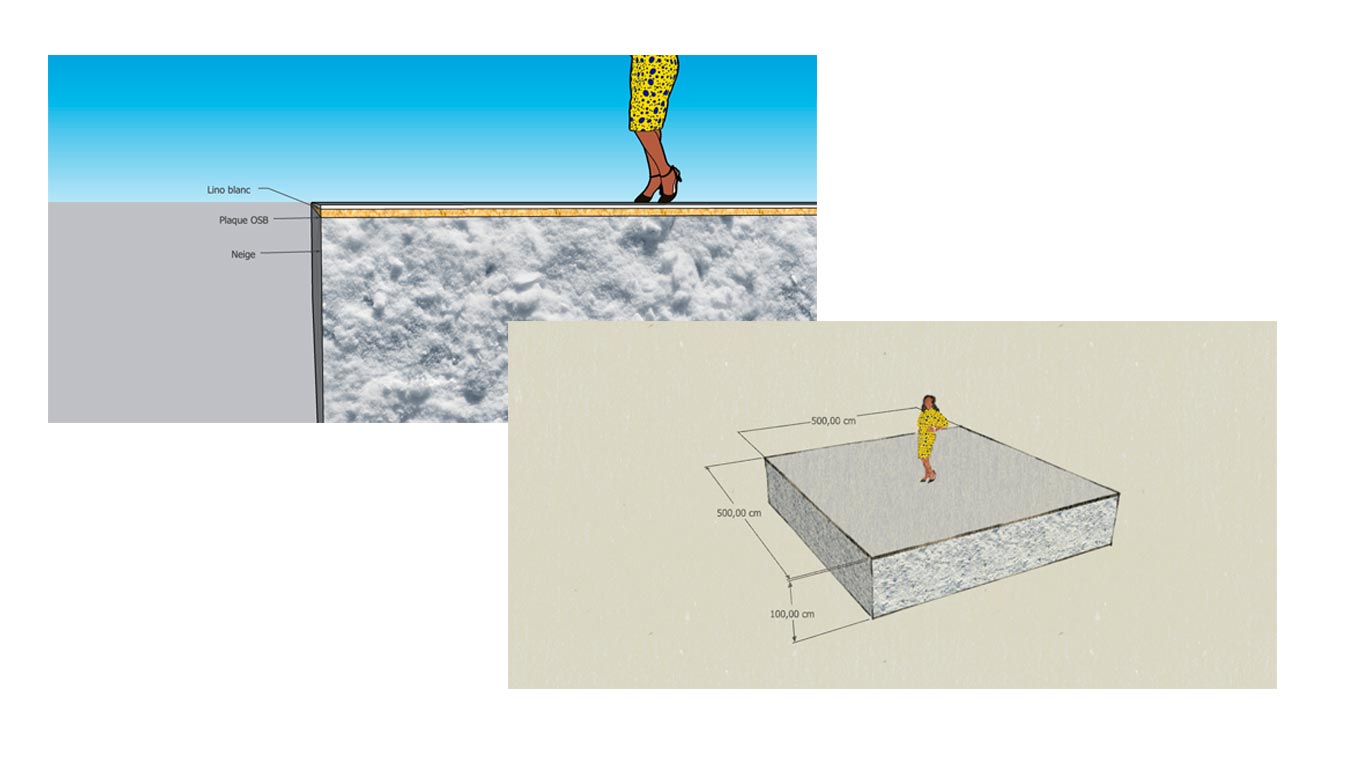 sketchup pour la danse à la plagne