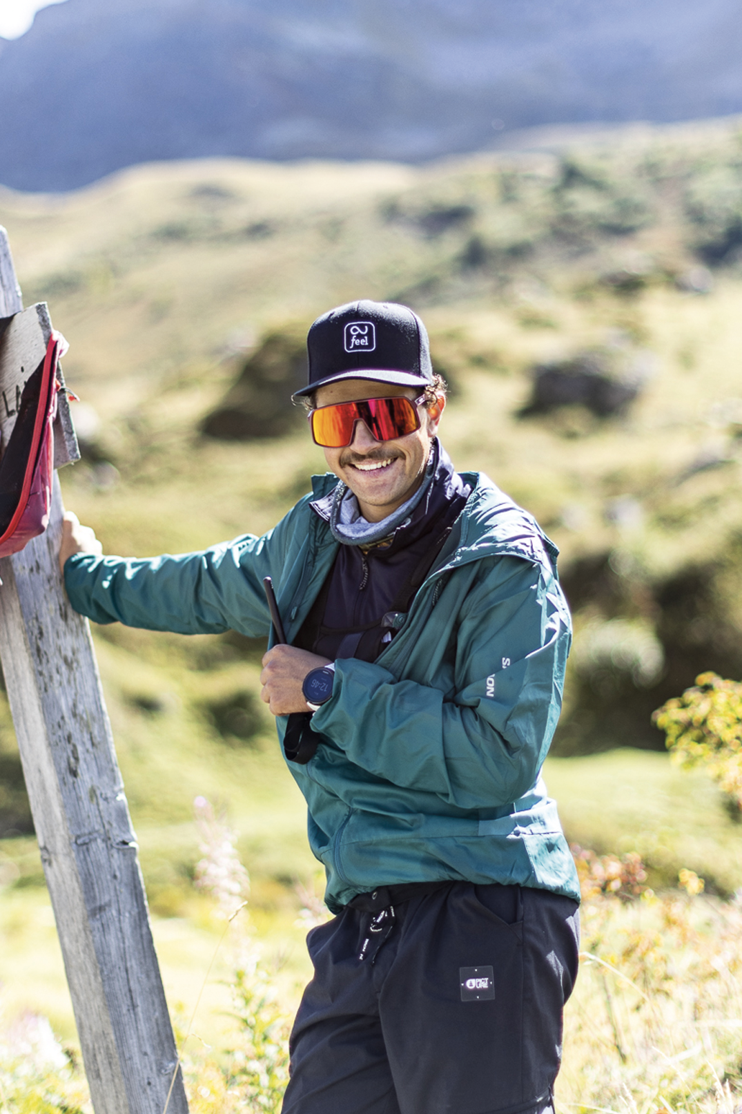 homme dans la montagne