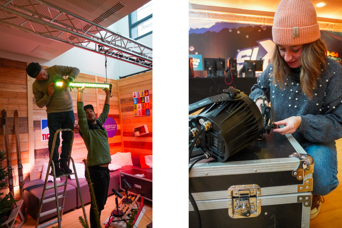 photos projet solaski backstages