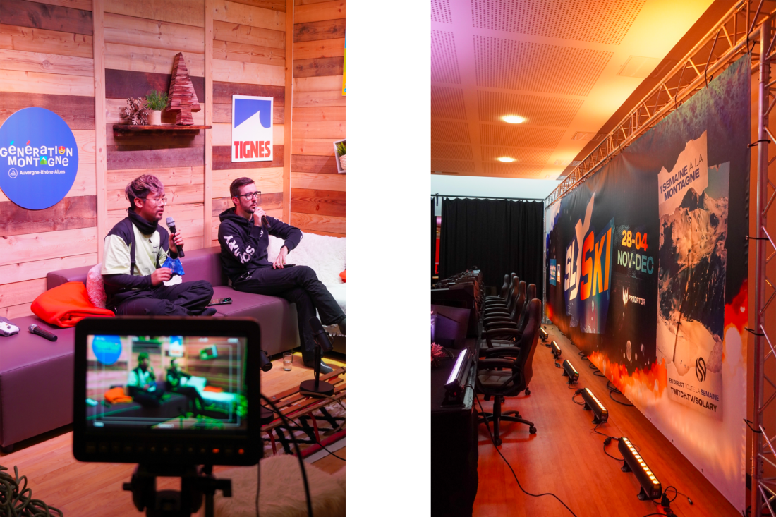 photos projet solaski plateau et gaming room